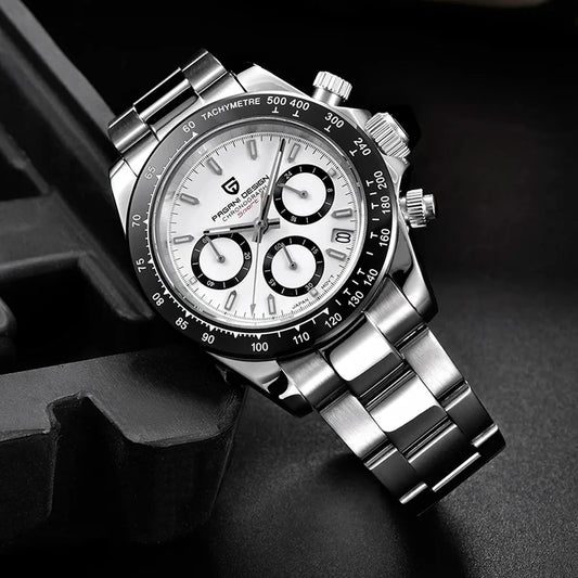 Pagani Design PD1644 Mens Quartz Chronograph Watch 100m Water Resistant