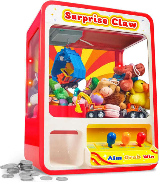 Joyfy Claw Machine Arcade Toy Dispenser For Kids Playtime Fun
