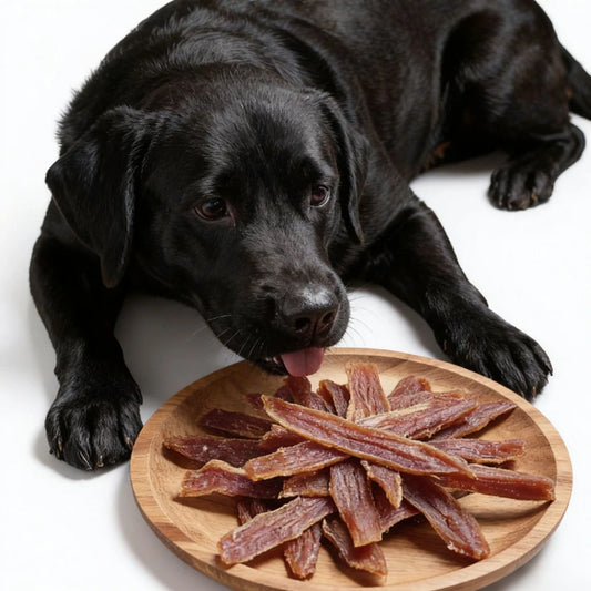 Duck Jerky Dog Treats High Protein Dried Meat Strips For Training