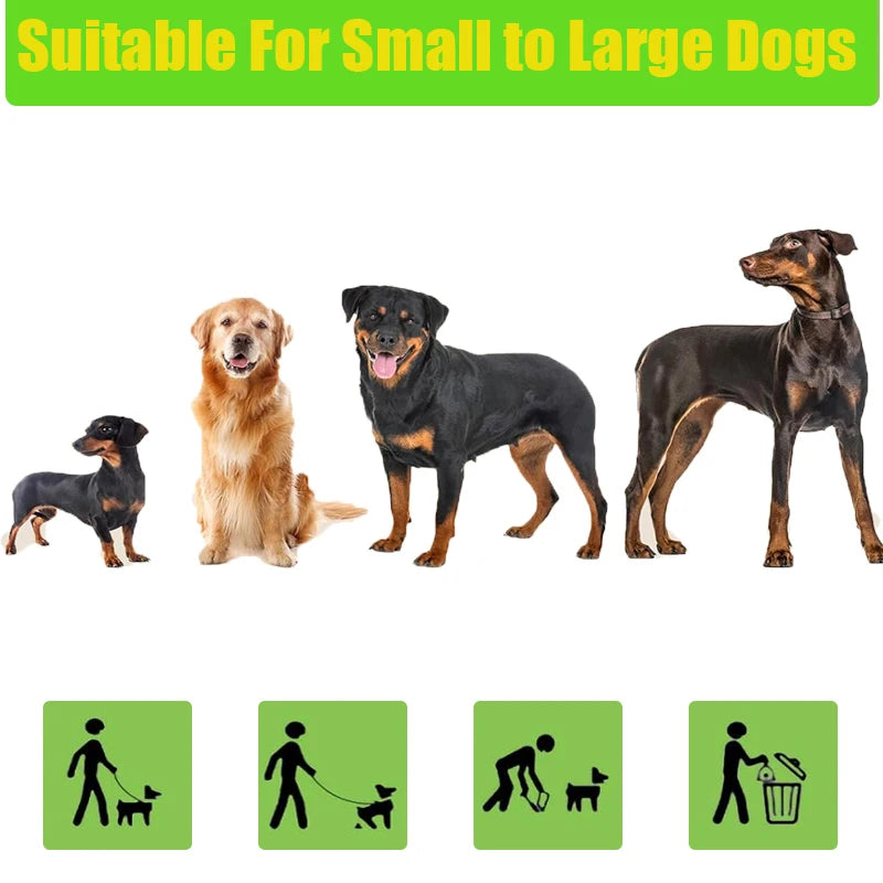 EPI Biodegradable Lavender Scented Dog Poop Bags With Dispenser